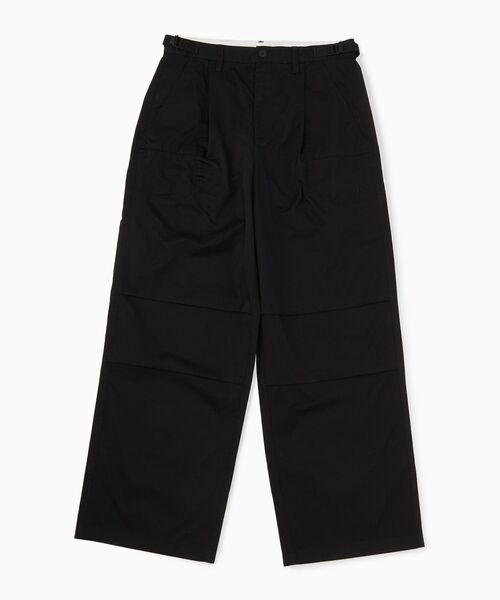 プリーツワイド レッグパンツ（その他パンツ）｜Calvin Klein
