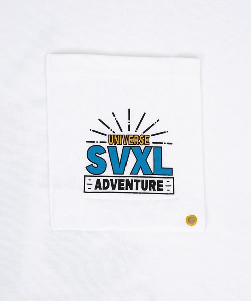 a.p.o.v.(エーピーオービー)の「a.p.o.v. バックグラフィックビッグプリントシガレットポケットTシャツ(Tシャツ/カットソー・メンズ・ホワイト/ブラック/グレー・ONESIZE)」の21枚目の写真