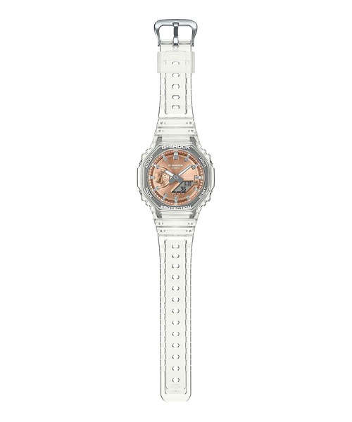 G-SHOCK（ジーショック）の「BRIGHT METALLIC DIAL SERIES / GA-2100BM-7A5JF（アナログ腕時計・メンズ・クリアブラウン・FREE）」の2枚目の写真