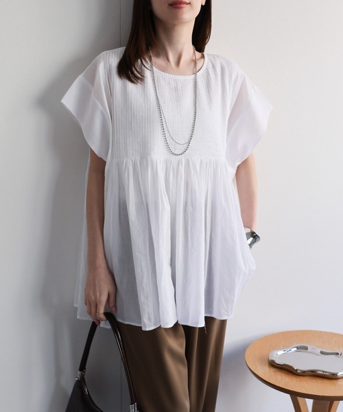 model：162cm 着用サイズ：M