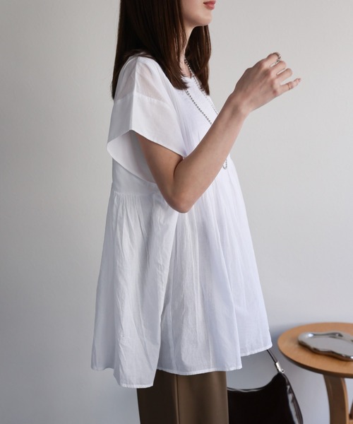 model：162cm 着用サイズ：M