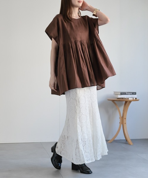 model：162cm 着用サイズ：M