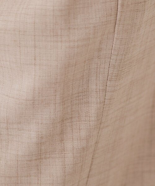 OPAQUE.CLIP（オペークドットクリップ）の「メランジワイドパンツ/セットアップ対応可【洗濯機洗い可】（その他パンツ・レディース・グレー/ベージュ・36/38/40/42）」の10枚目の写真