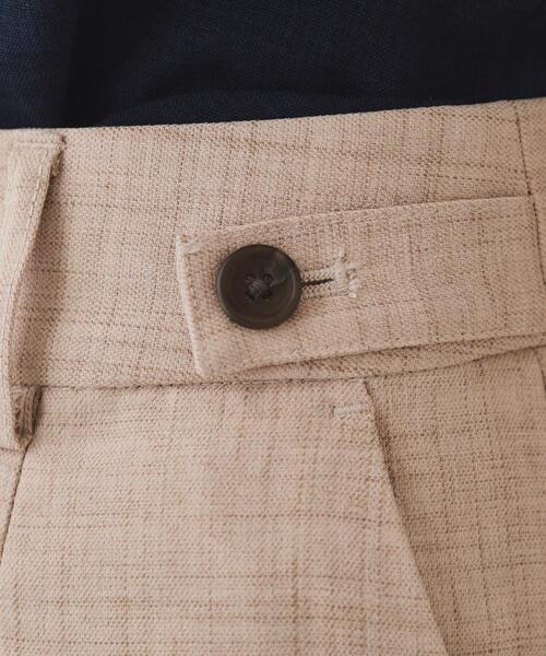 OPAQUE.CLIP（オペークドットクリップ）の「メランジワイドパンツ/セットアップ対応可【洗濯機洗い可】（その他パンツ・レディース・グレー/ベージュ・36/38/40/42）」の18枚目の写真