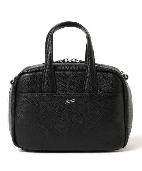 Ray BEAMS（レイビームス）の「【別注】BEAURE / ボストンバッグ S（トートバッグ・レディース・ブラック・ONE SIZE）」の3枚目の写真