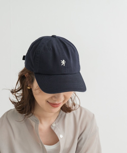 GYMPHLEX（ジムフレックス）の「GYMPHLEX　6PANEL CAP（キャップ・レディース・ライトカーキ/ネイビー/ライトブルー/アイボリー・FREE）」の11枚目の写真