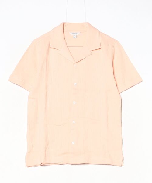 BANANA REPUBLIC FACTORY STORE(バナナリパブリック ファクトリーストア)の「BANANA REPUBLIC FACTORY STORE クリンクルリブポロシャツ(シャツ/ブラウス・メンズ・オレンジ/アイボリー/ネイビー・S/M/L/XL)」の5枚目の写真