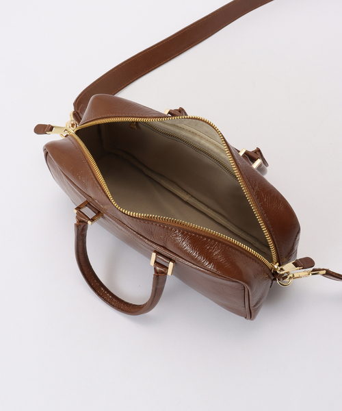 CHRISTIAN VILLA(クリスチャンヴィラ)の「CHRISTIAN VILLA/クリスチャンヴィラ W BAG(ショルダーバッグ・レディース・キャメル/チャコールグレー・FREE)」の19枚目の写真