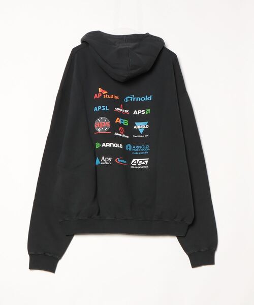 ARNOLD PARK STUDIOS / SEMICONDUCTOR MULTI LOGO HOODIE