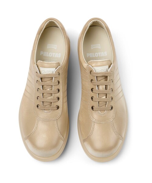 CAMPER（カンペール）の「[カンペール] PELOTAS ARIEL / レザースニーカー（スニーカー・レディース・キャメル・23.5cm/24.0cm/25.0cm/23.0cm）」の4枚目の写真