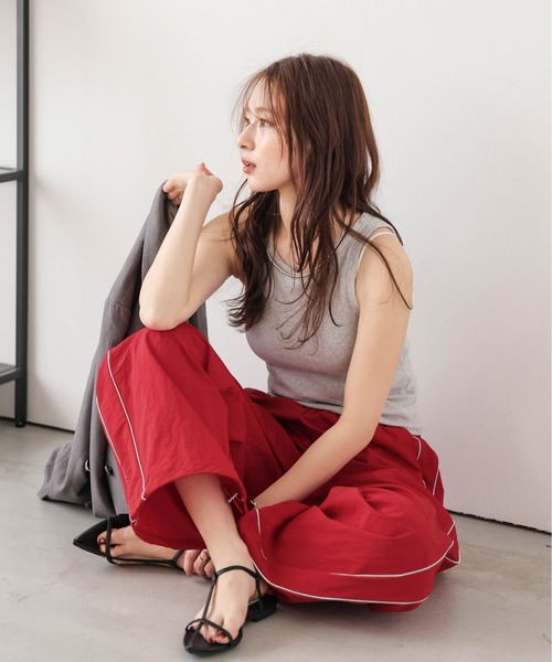 HYDE ANTI 2019 ワイドパンツ Ｌサイズ セール】サイドライン ワイドパンツ（その他パンツ）｜AMELY