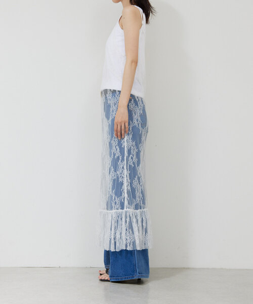 セール】チュールレースキャミワンピース（ワンピース