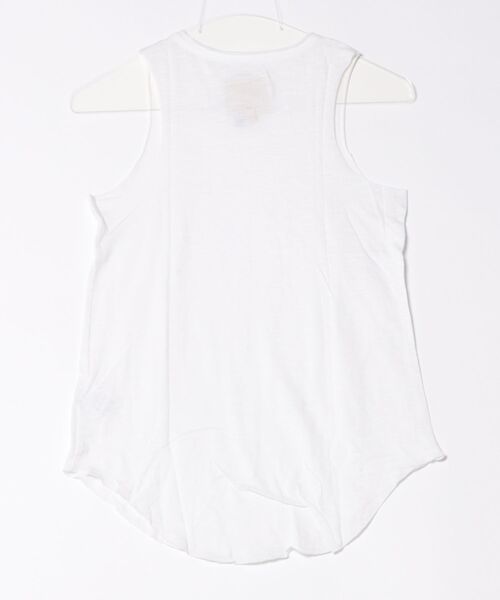 ENER（イーエヌイーアール）の「CUTOFF N/S（Tシャツ/カットソー・レディース・ホワイト・X-SMALL）」の2枚目の写真