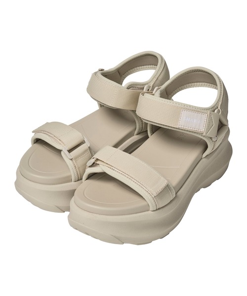 SHAKA（シャカ）の「SHAKA 厚底 サンダル NEO BUNGY S CHUNKY GES ネオバンジー チャンキー  GESソール（サンダル・レディース・ブラック/キナリ/ナチュラル・23/24/25）」の16枚目の写真