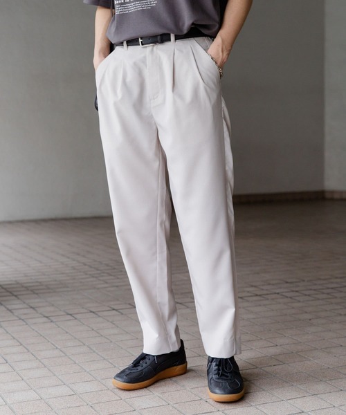 SENSE OF PLACE by URBAN RESEARCH（センスオブプレイスバイアーバンリサーチ）の「『速乾』クイックドライタックテーパードパンツ（その他パンツ・メンズ・カーキ/ブラック/ライトベージュ/ブルー・SMALL/LARGE/MEDIUM）」の20枚目の写真