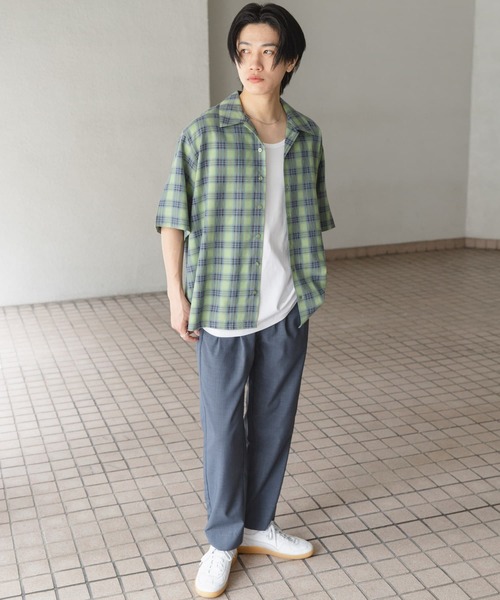 SENSE OF PLACE by URBAN RESEARCH（センスオブプレイスバイアーバンリサーチ）の「『速乾』クイックドライタックテーパードパンツ（その他パンツ・メンズ・カーキ/ブラック/ライトベージュ/ブルー・SMALL/LARGE/MEDIUM）」の5枚目の写真