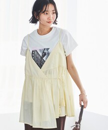 【接触冷感】フォトプリントフレンチT