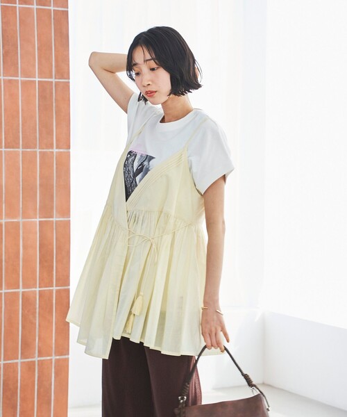 coen(コーエン)の「【接触冷感】フォトプリントフレンチT(Tシャツ/カットソー・レディース・ダークグレー/オフホワイト/その他1・L/M)」の16枚目の写真
