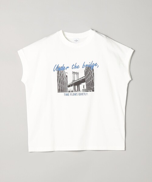 coen(コーエン)の「【接触冷感】フォトプリントフレンチT(Tシャツ/カットソー・レディース・ダークグレー/オフホワイト/その他1・L/M)」の22枚目の写真