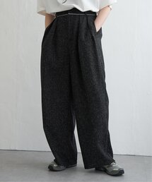 サマーツイードタックパンツ