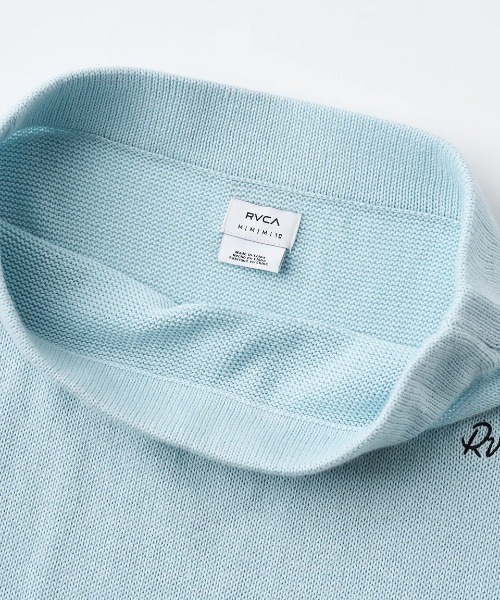 RVCA(ルーカ)の「RVCA レディース OHANA KNIT SKIRT スカート 【2025年夏モデル】/ルーカニットロングスカート(スカート・レディース・サンドベージュ/ブラック/ライトブルー・SMALL/MEDIUM/LARGE)」の7枚目の写真