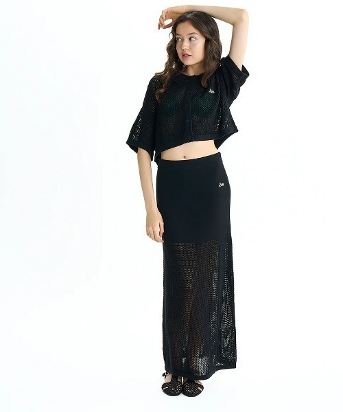 RVCA(ルーカ)の「RVCA レディース OHANA KNIT SKIRT スカート 【2025年夏モデル】/ルーカニットロングスカート(スカート・レディース・サンドベージュ/ブラック/ライトブルー・SMALL/MEDIUM/LARGE)」の20枚目の写真