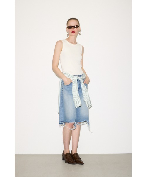 THROW by SLY（スローバイスライ）の「【3点セット】THROW VARIOUS TANK SET ヴァリアス タンク セット 夏服（タンクトップ・レディース・ホワイト/ブラック・FREE）」の4枚目の写真