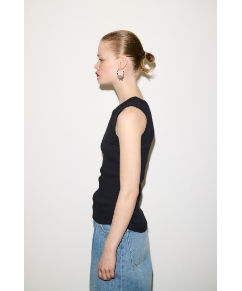 THROW by SLY（スローバイスライ）の「【3点セット】THROW VARIOUS TANK SET ヴァリアス タンク セット 夏服（タンクトップ・レディース・ホワイト/ブラック・FREE）」の19枚目の写真