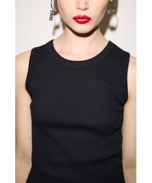 THROW by SLY（スローバイスライ）の「【3点セット】THROW VARIOUS TANK SET ヴァリアス タンク セット 夏服（タンクトップ・レディース・ホワイト/ブラック・FREE）」の17枚目の写真