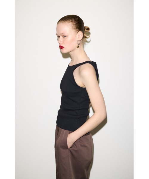 THROW by SLY（スローバイスライ）の「【3点セット】THROW VARIOUS TANK SET ヴァリアス タンク セット 夏服（タンクトップ・レディース・ホワイト/ブラック・FREE）」の12枚目の写真