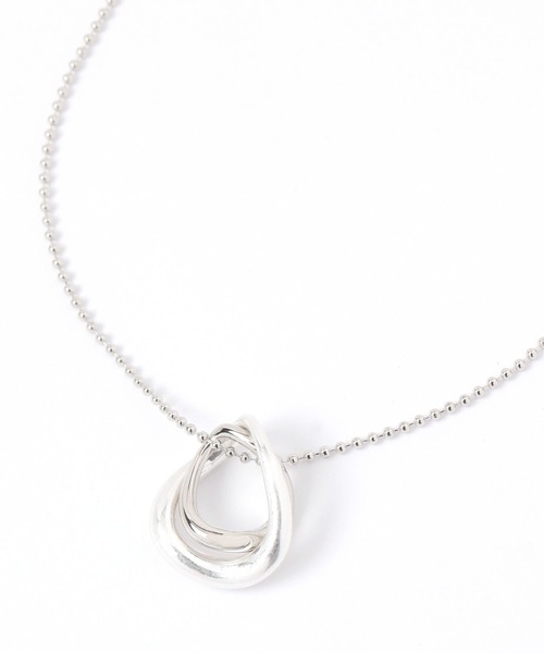 GLOBAL WORK(グローバルワーク)の「2アールパーツロングネックレス/493239(ネックレス・レディース・シルバー系その他3/シルバー・ONE SIZE)」の1枚目の写真