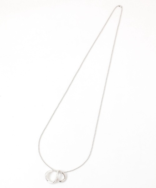 GLOBAL WORK(グローバルワーク)の「2アールパーツロングネックレス/493239(ネックレス・レディース・シルバー系その他3/シルバー・ONE SIZE)」の3枚目の写真