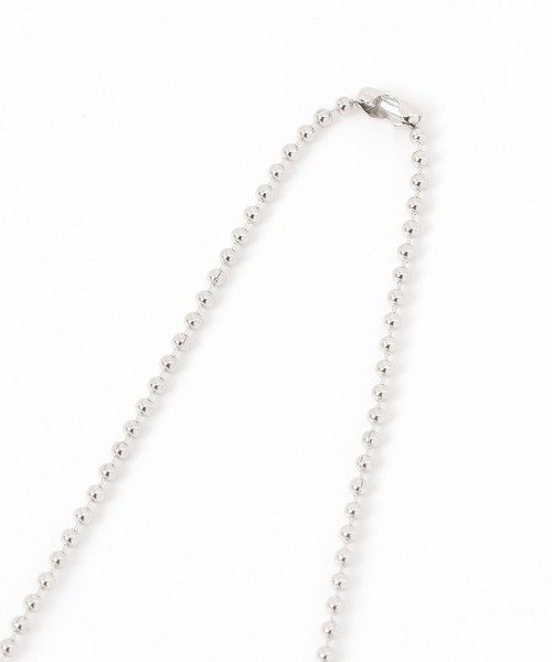 GLOBAL WORK(グローバルワーク)の「2アールパーツロングネックレス/493239(ネックレス・レディース・シルバー系その他3/シルバー・ONE SIZE)」の4枚目の写真