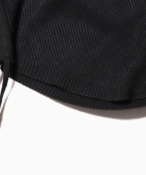 ROOPTOKYO(ループトウキョウ)の「▲SIDE RIBBON TOPS / サイドリボントップス リブニット(Tシャツ/カットソー・レディース・ベージュ系/キャメル/マスタード/ベージュ/ライトグリーン・FREE)」の9枚目の写真