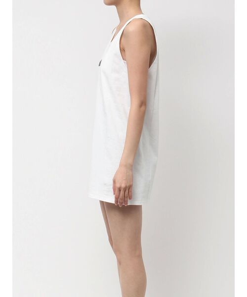 GYDA（ジェイダ）の「GLOWINGタンクワンピース（ワンピース・レディース・オフホワイト/ブラック/ライム・FREE）」の5枚目の写真