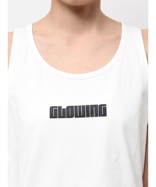 GYDA（ジェイダ）の「GLOWINGタンクワンピース（ワンピース・レディース・オフホワイト/ブラック/ライム・FREE）」の7枚目の写真