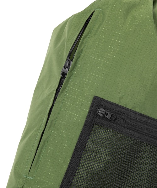 HUF(ハフ)の「HUF eightynine KNAPSACK / HUF ナップサック バッグ リュック バッグパック(エコバッグ/サブバッグ・メンズ・ブラック/オリーブ・O/S)」の22枚目の写真