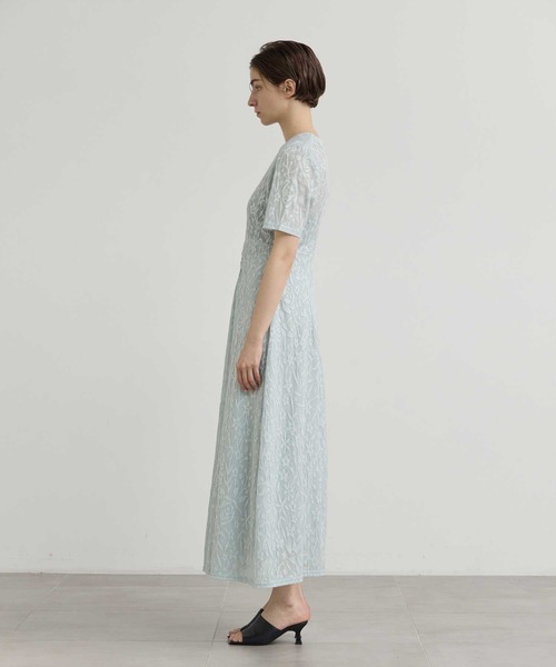 PHOTOCOPIEU/フォトコピュー】別注 FLOWER JAQUARD SHORT SLEEVE
