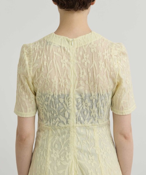 PHOTOCOPIEU/フォトコピュー】別注 FLOWER JAQUARD SHORT SLEEVE