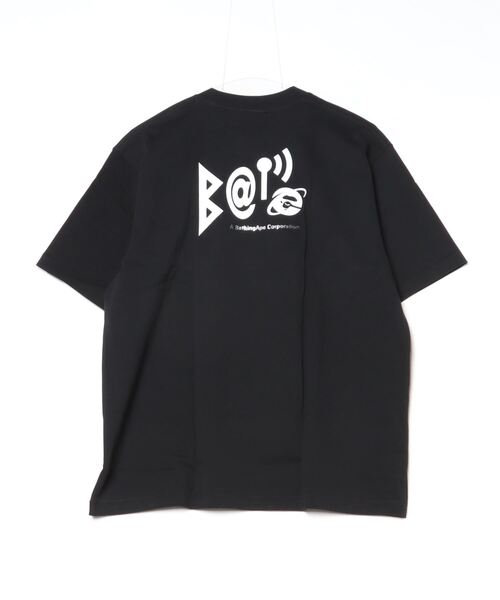 A BATHING APE（アベイシングエイプ）の「SYMBOL LOGO RELAXED FIT TEE（Tシャツ/カットソー・メンズ・ホワイト/ブラック・SMALL/LARGE/X-LARGE/MEDIUM/XX-LARGE）」の3枚目の写真