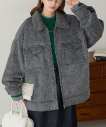 BONLECILL | マルチウェイシャギーメルトンBIGポケットブルゾン(その他アウター)