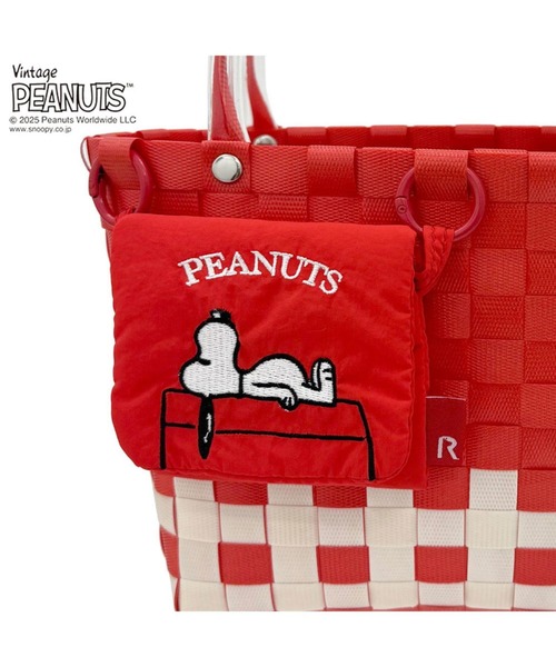 Vintage PEANUTS(ビンテージピーナッツ)の「ルートート / IP.ベビールー.バスケット.ピーナッツ-0I(かごバッグ・レディース・ホワイト系その他/レッド系その他/ブラック系その他/イエロー系その他・FREE)」の9枚目の写真