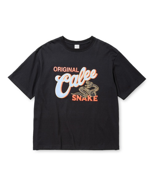 【CALEE】Tシャツ CALEE(キャリー) Tシャツ Drop shoulder logo embroidery t