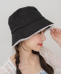 casita(RETRO GIRL)（カシータ）の「レース付きバケットハット（ハット）」