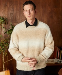 schott | Schott/ショット/GRADATION CREW KNIT/グラデーション クルーニット(ニット/セーター)