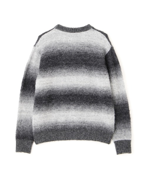 schott（ショット）の「Schott/ショット/GRADATION CREW KNIT/グラデーション クルーニット（ニット/セーター・メンズ・ベージュ/ブラック・M/XL/L）」の16枚目の写真