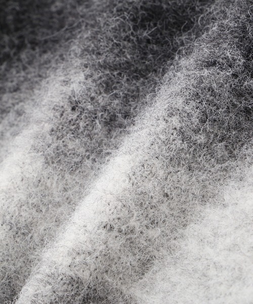 schott（ショット）の「Schott/ショット/GRADATION CREW KNIT/グラデーション クルーニット（ニット/セーター・メンズ・ベージュ/ブラック・M/XL/L）」の13枚目の写真