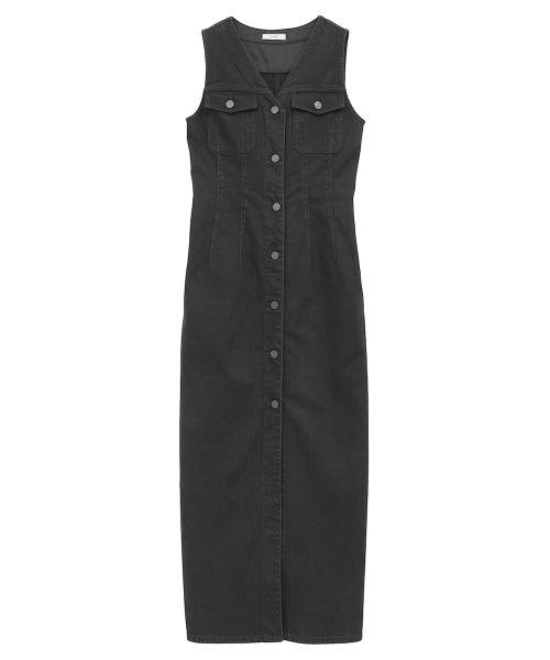 m CLANE ワンピース CLANE - ジャガードワンピース - 2WAY JAQUARD ONEPIECE - GREY