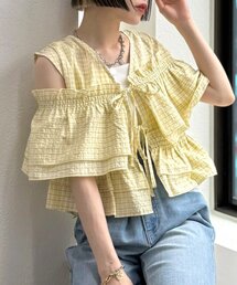 【6色展開】マルチWAYフリルブラウス