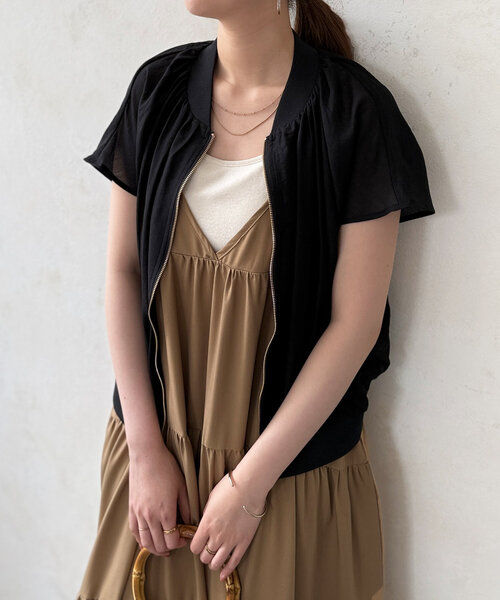 半袖ブルゾン（ブルゾン）｜Chez toi（シェトワ）のファッション